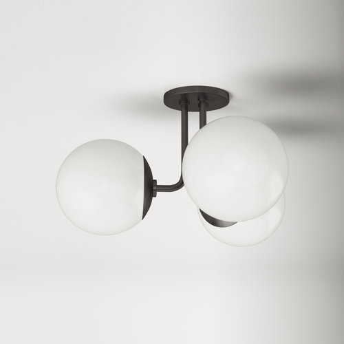 Image showcasing Modern Flush Mount Lighting | AllModern
